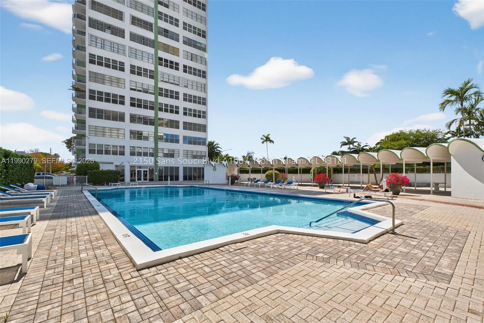 Real estate property located at 2150 Sans Souci Blvd A1007, Miami-dade, Bayview Towers Condo Sout, North Miami, FL
