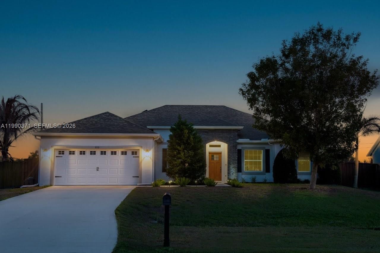 Real estate property located at 222 Kestor Dr, St Lucie, Port St Lucie Section 34, Port St Lucie, FL