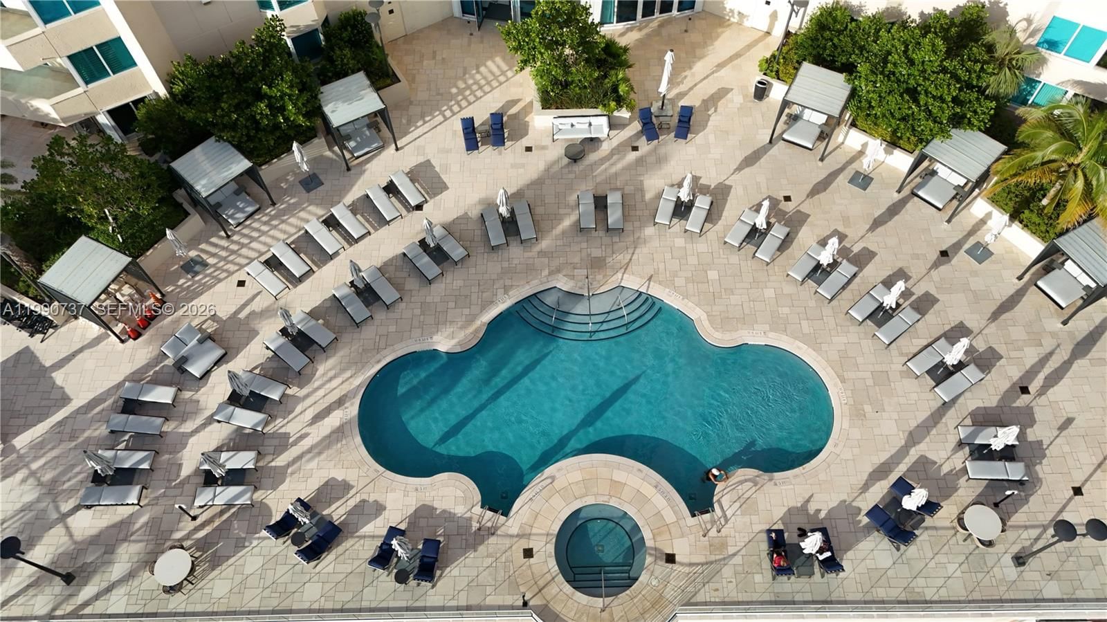 Real estate property located at 300 Pointe Dr #3405, Miami-dade, Portofino Tower Condo, Miami Beach, FL