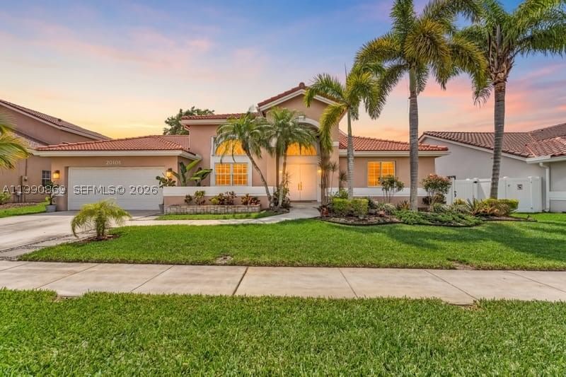 Real estate property located at 20106 9th Dr, Broward, Preserve At Chapel Trail, Pembroke Pines, FL