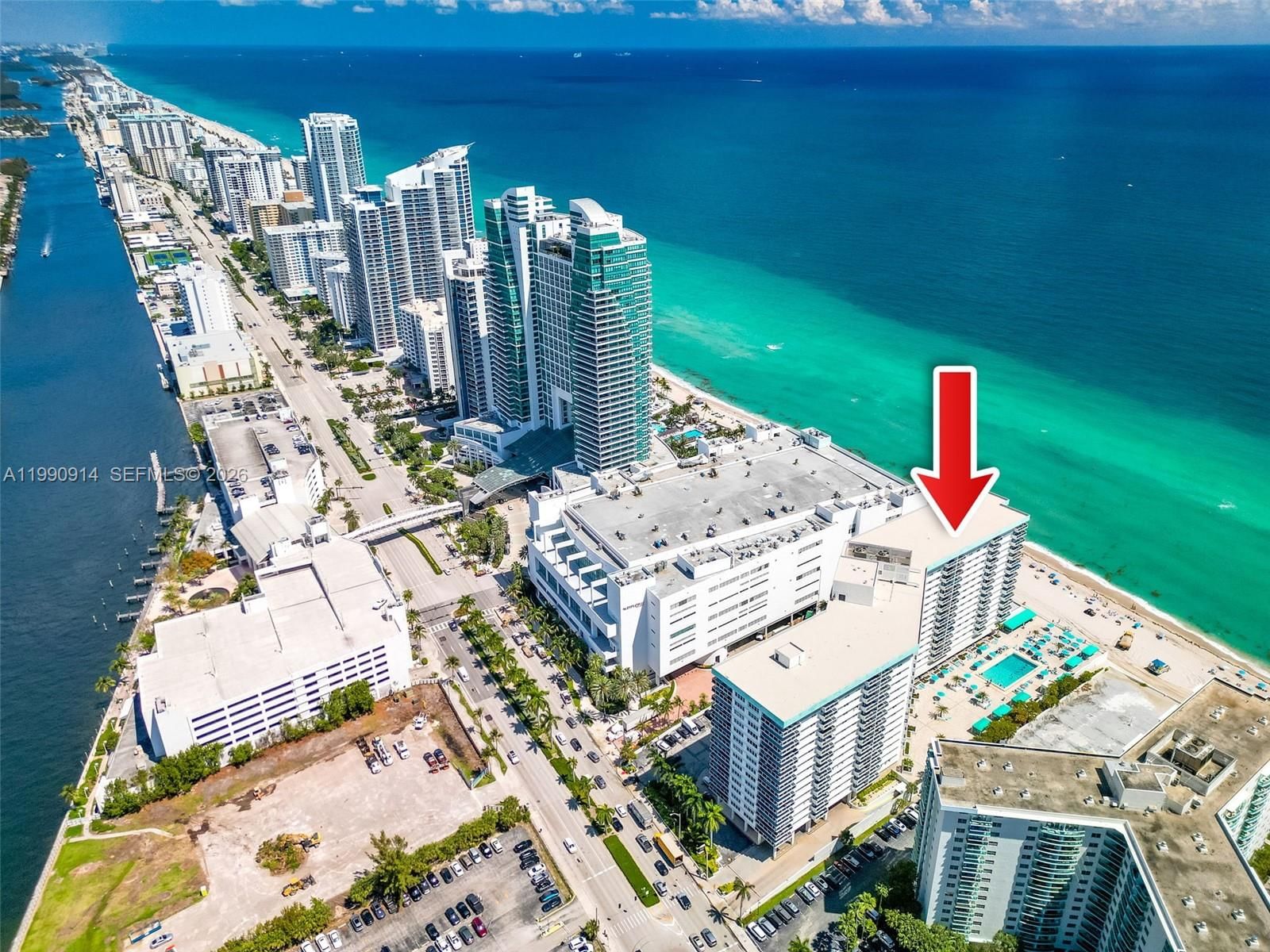 Real estate property located at 3725 Ocean Dr PH18, Broward, Sea Air Towers Condo, Hollywood, FL