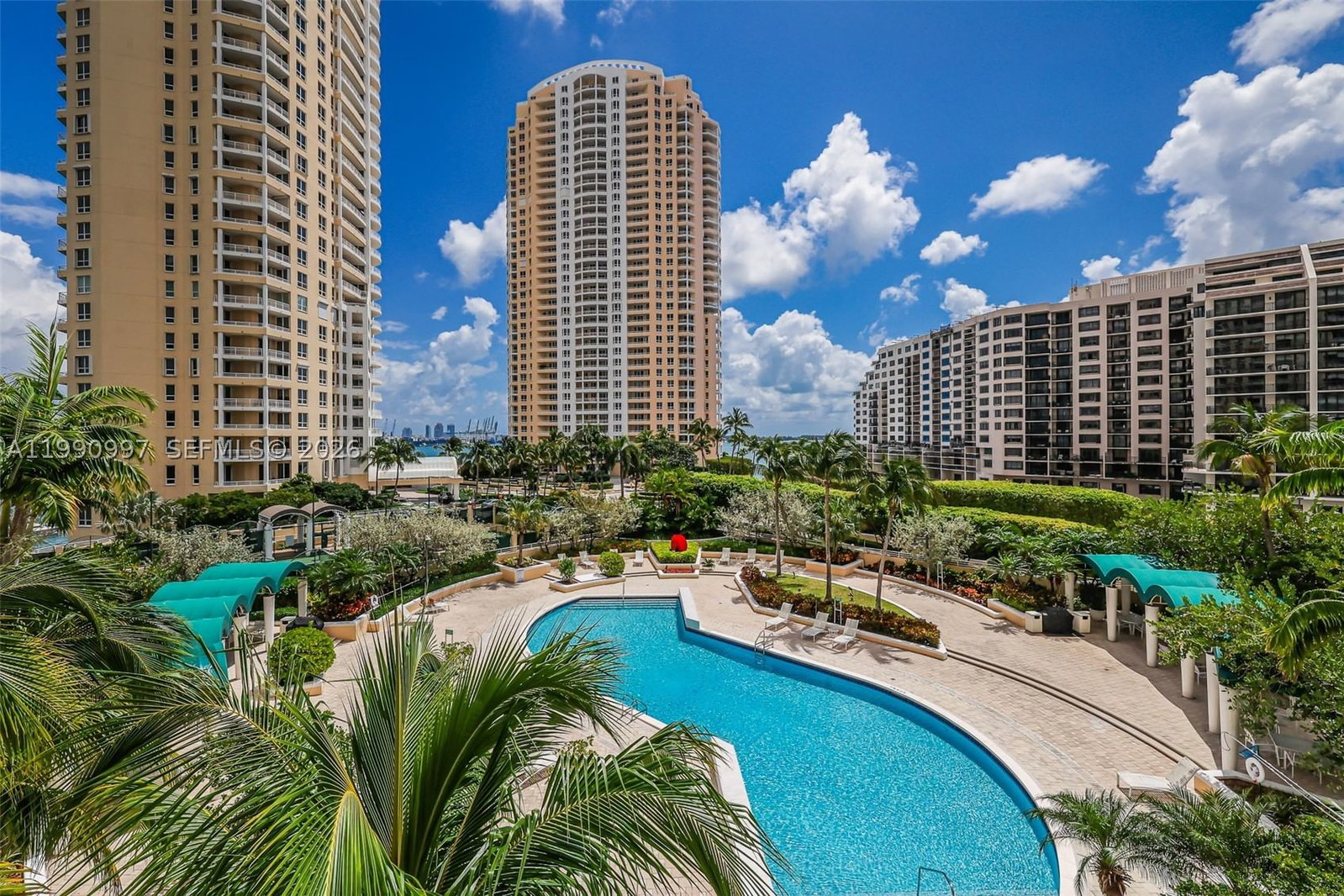 Real estate property located at 888 Brickell Key Dr #807, Miami-dade, One Tequesta Point Condo, Miami, FL