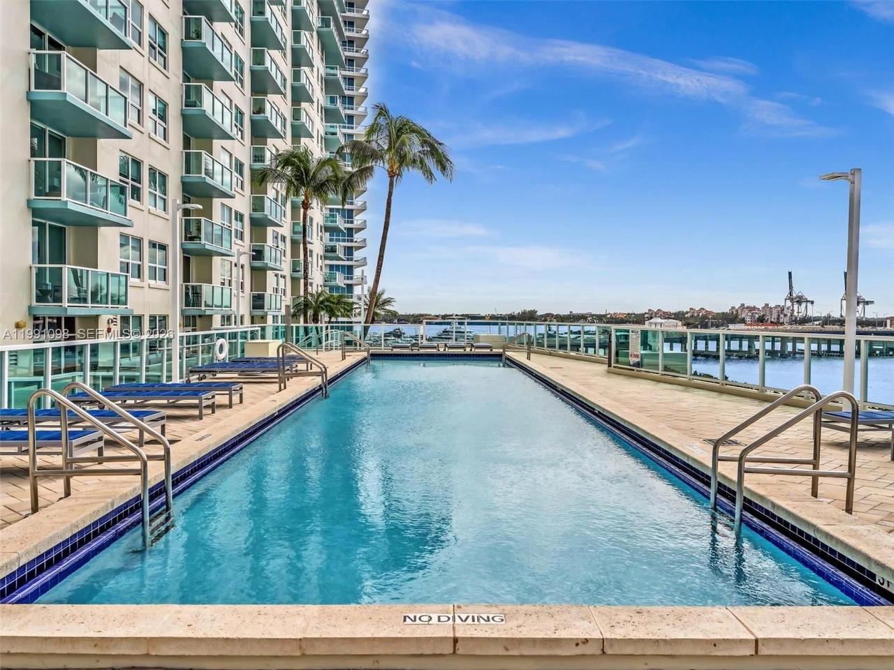 Real estate property located at 650 West Ave #1605, Miami-dade, The Floridian Condo, Miami Beach, FL