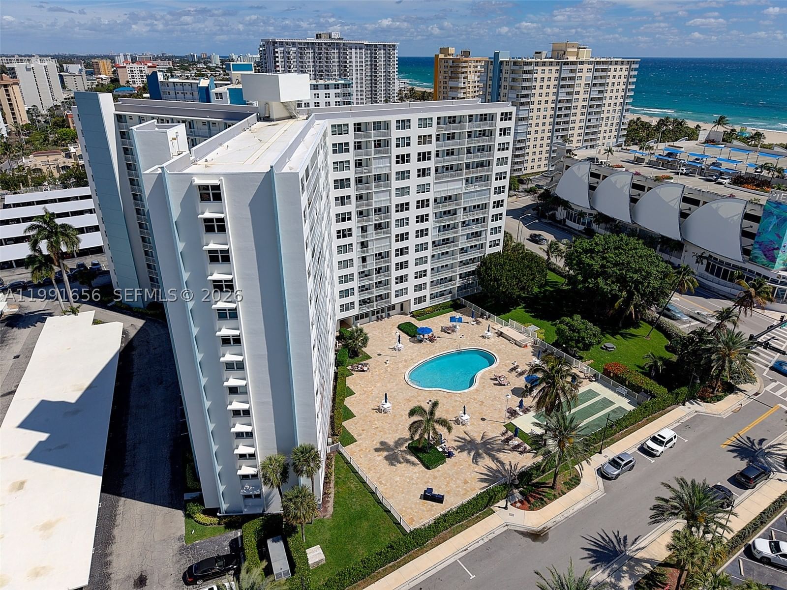 Real estate property located at 201 Ocean Blvd #509, Broward, Granada House Condominium, Pompano Beach, FL