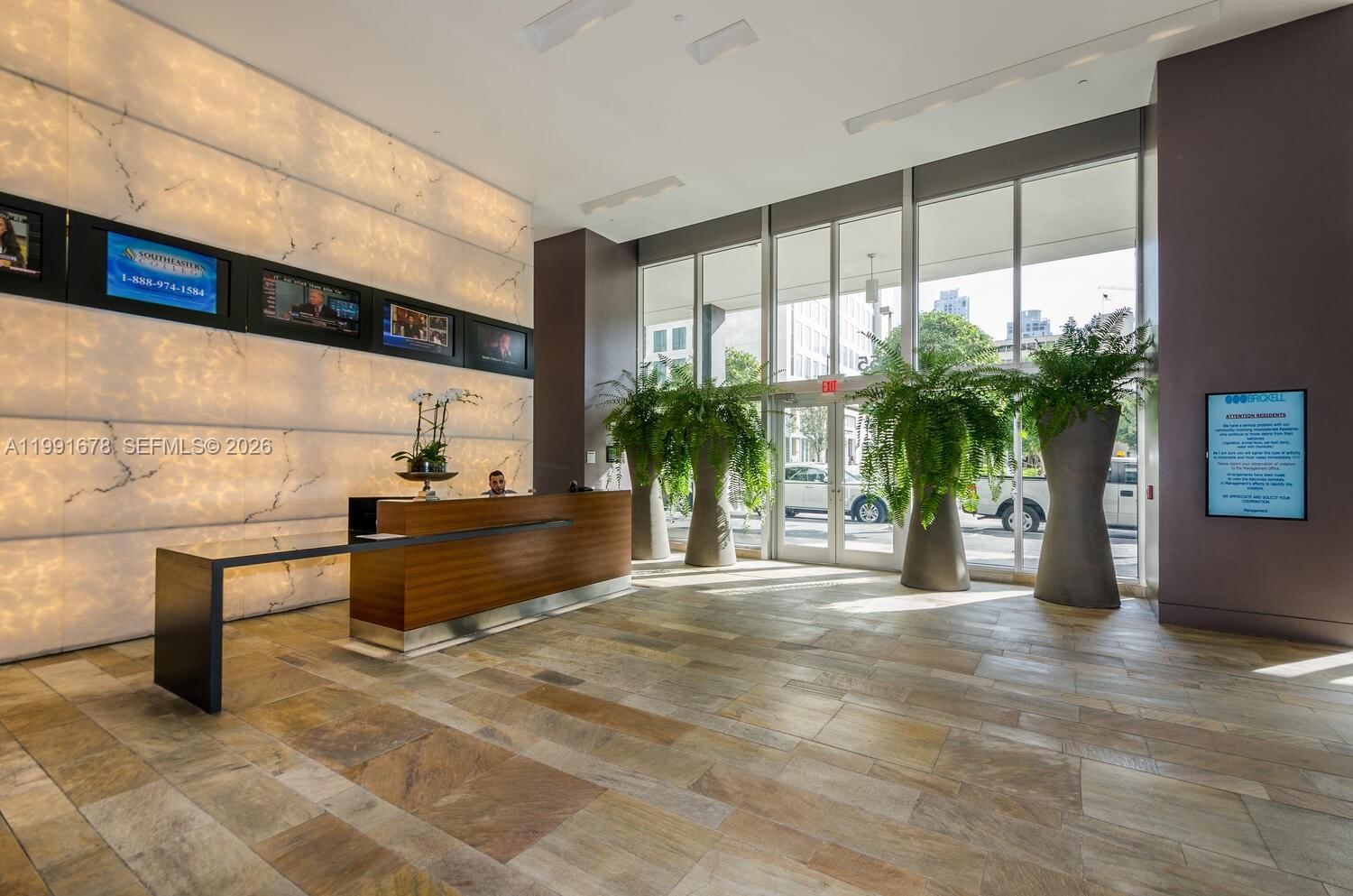 Real estate property located at 55 6th St #4308, Miami-dade, 500 Brickell West Condo, Miami, FL