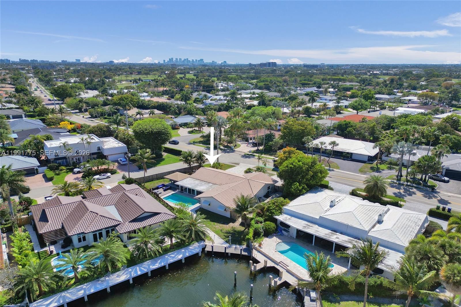 Real estate property located at 4100 Bayview Dr, Broward, Coral Ridge Country Club, Fort Lauderdale, FL