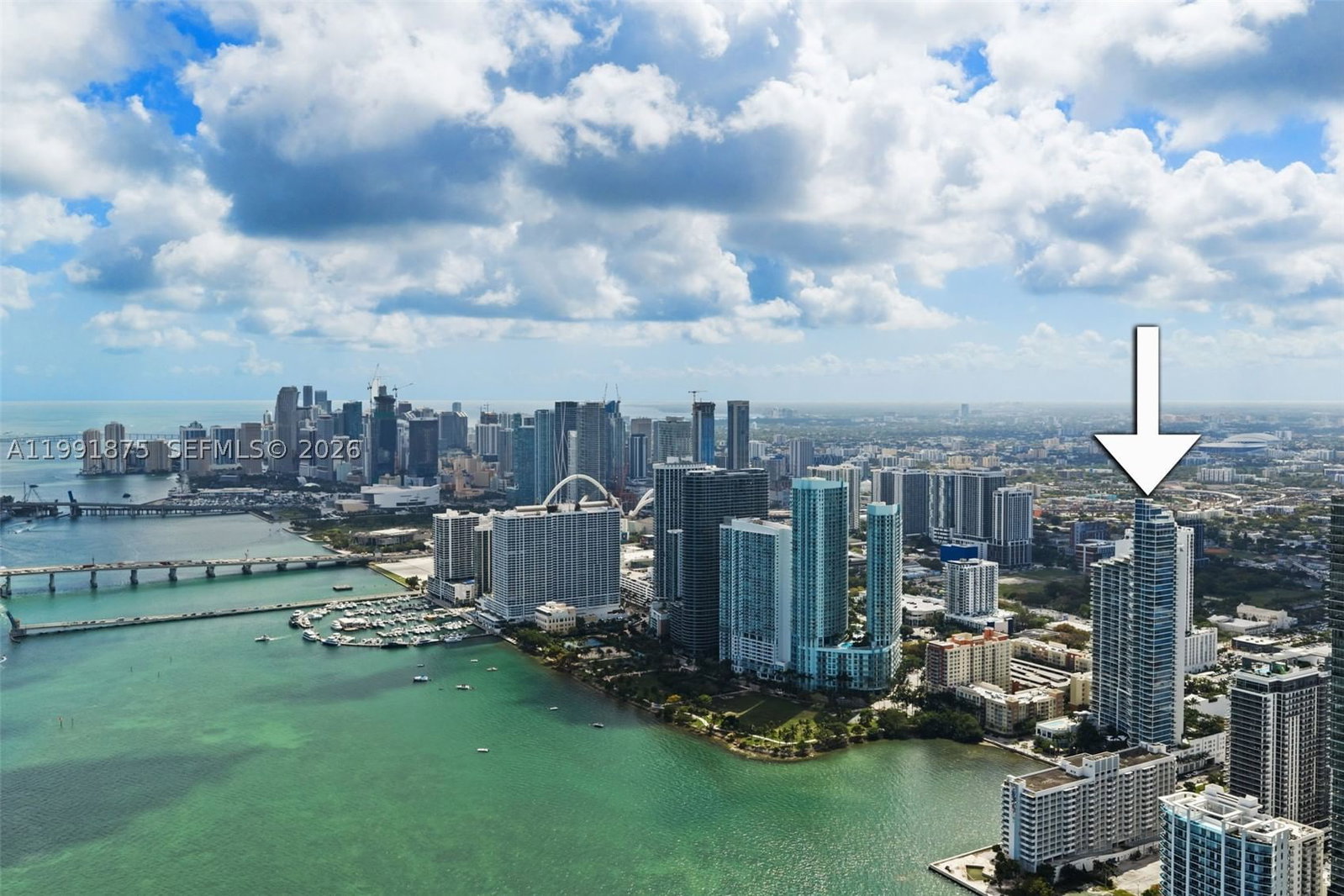 Real estate property located at 2020 Bayshore Dr #2502, Miami-dade, Paramount Bay Condo, Miami, FL