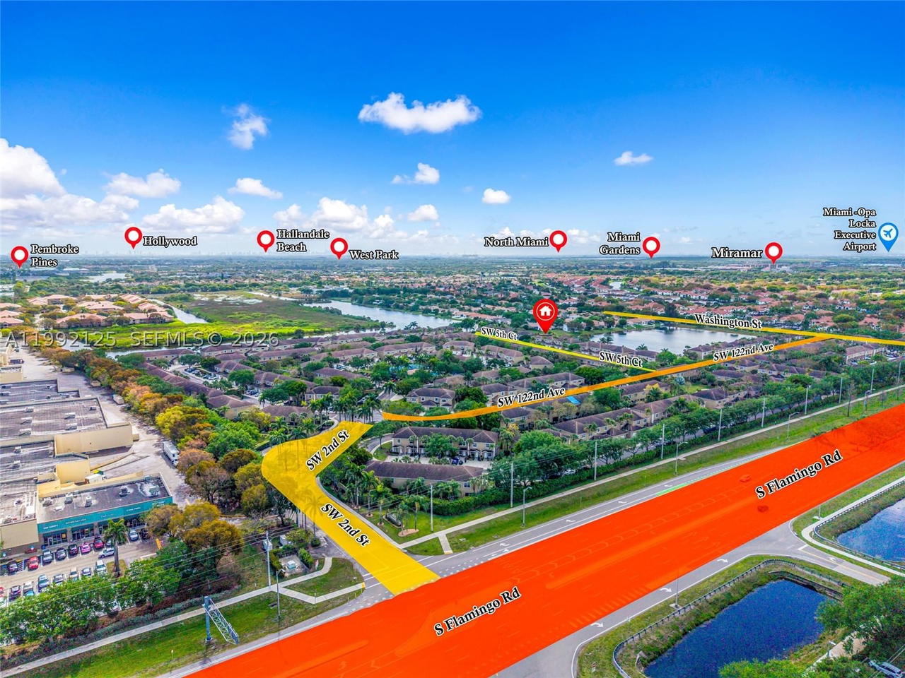 Real estate property located at 12158 5th Ct, Broward, Pelican Pointe, Pembroke Pines, FL