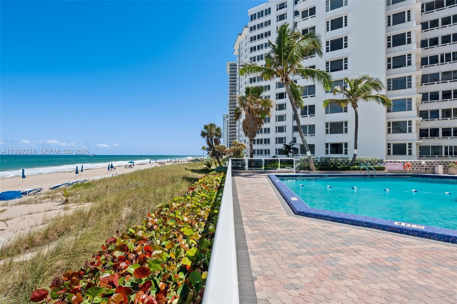 Real estate property located at 3700 Galt Ocean Dr #612, Broward, Royal Ambassador Condo, Fort Lauderdale, FL