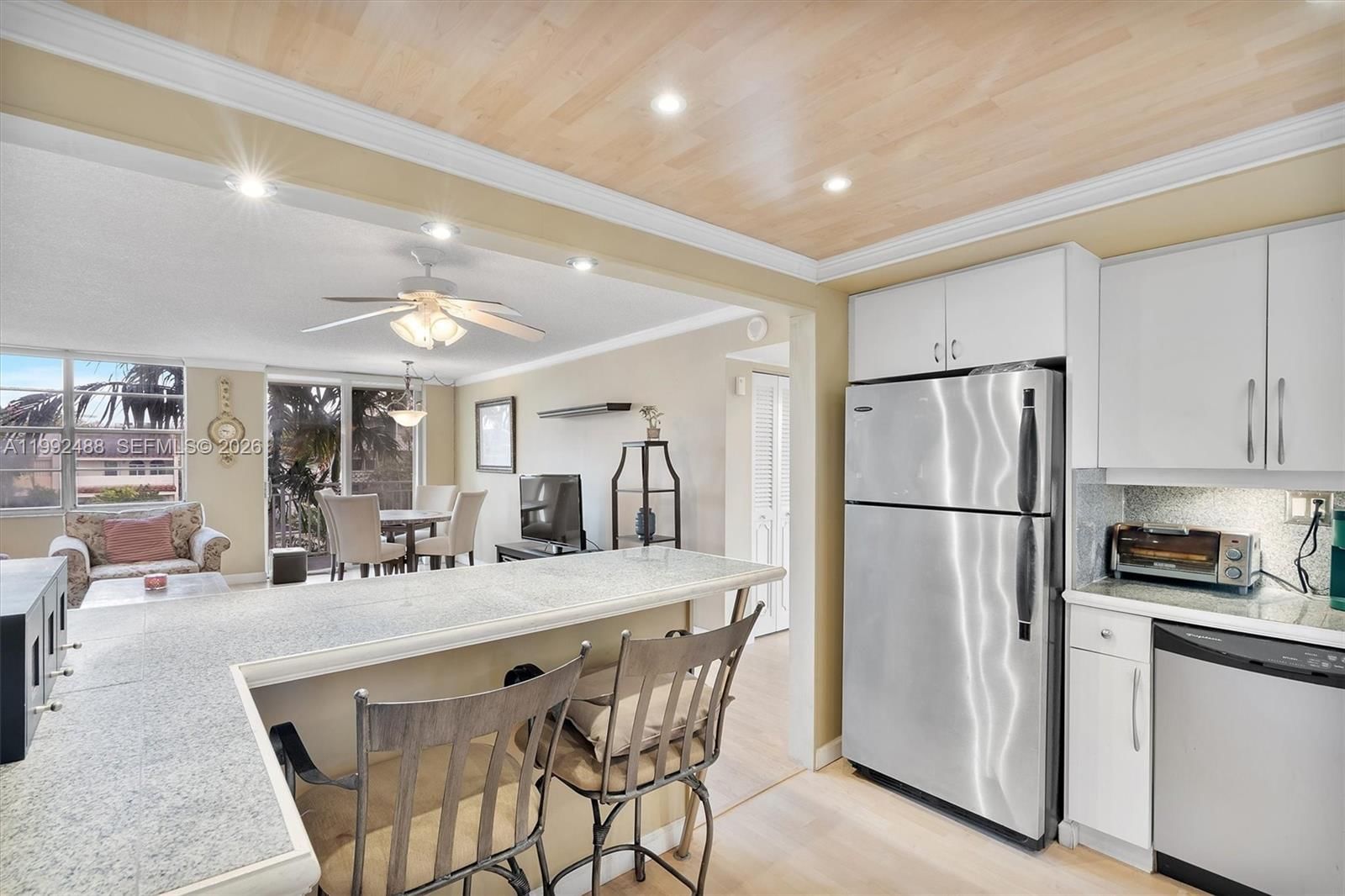 Real estate property located at 2100 Sans Souci Blvd B111, Miami-dade, Bayview Towers Condo Sout, North Miami, FL