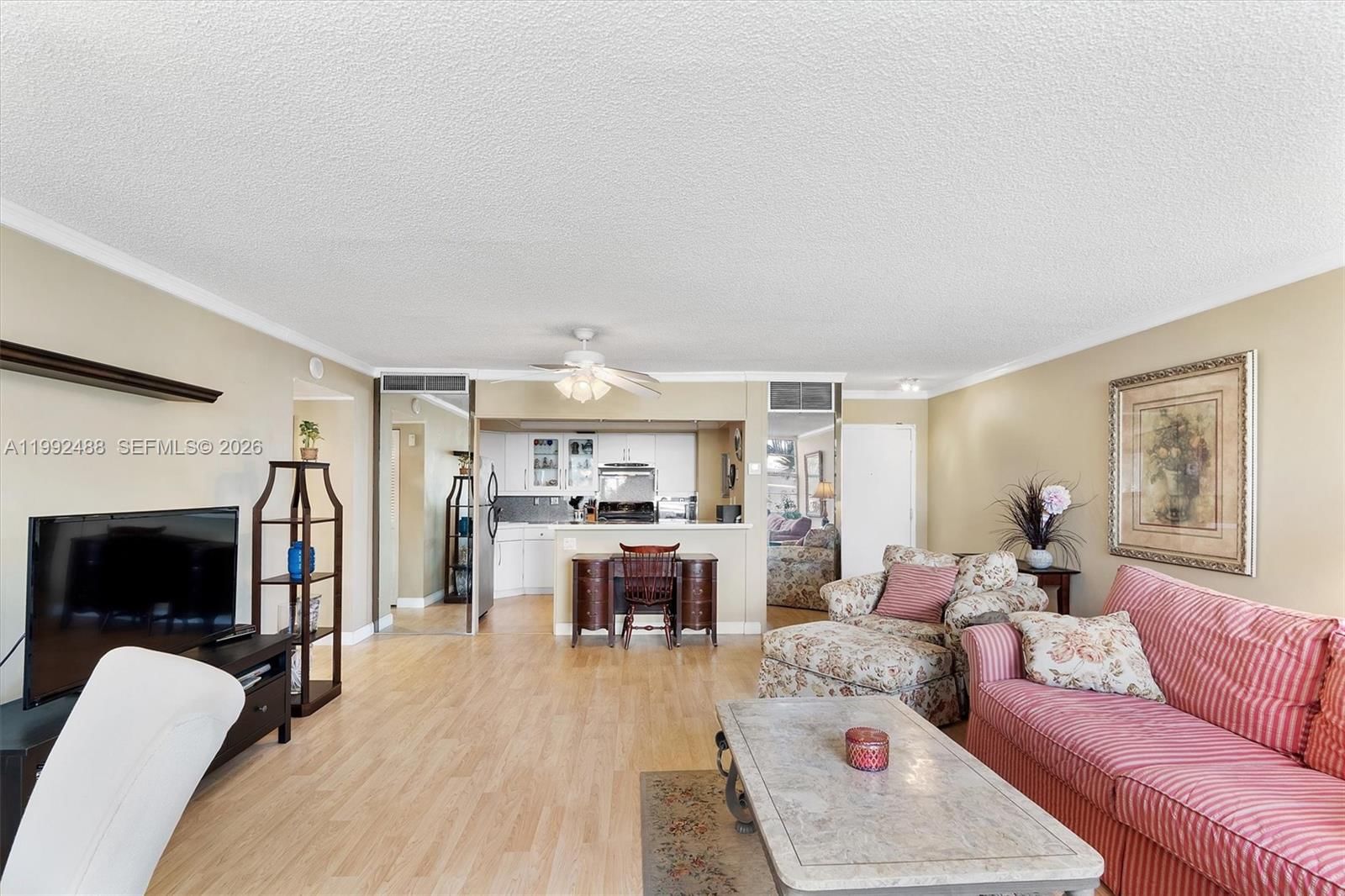 Real estate property located at 2100 Sans Souci Blvd B111, Miami-dade, Bayview Towers Condo Sout, North Miami, FL