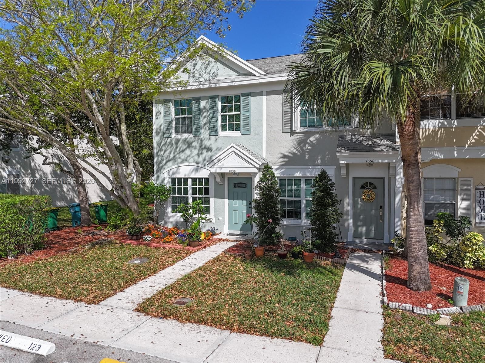 Real estate property located at 7858 Sanibel Dr, Broward, Land Section 6-north, Tamarac, FL