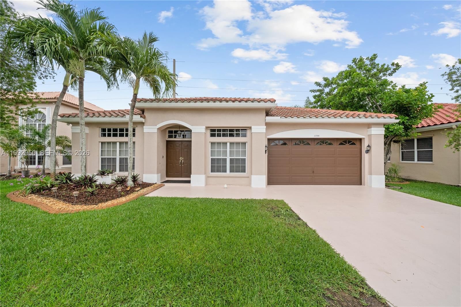 Real estate property located at 1154 183rd Ter, Broward, Silver Lakes At Pembroke, Pembroke Pines, FL