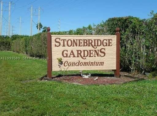 Real estate property located at 2864 55th Ave #1C, Broward, Stonebridge Gardens Secti, Lauderhill, FL