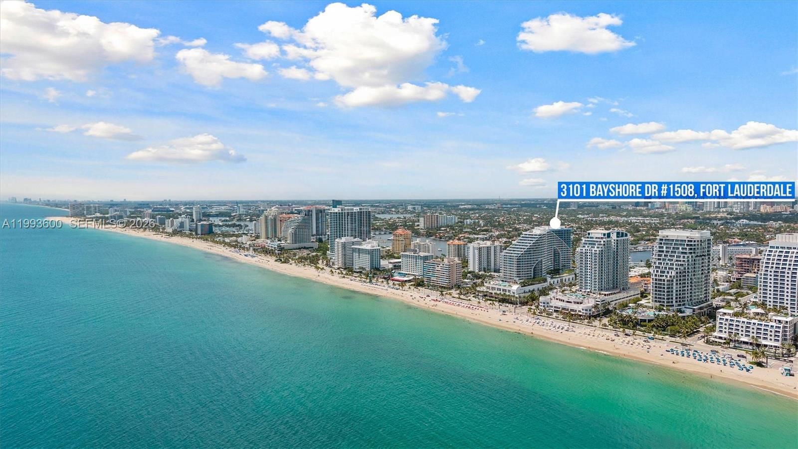 Real estate property located at 3101 Bayshore Dr #1508, Broward, Fort Lauderdale Residence, Fort Lauderdale, FL