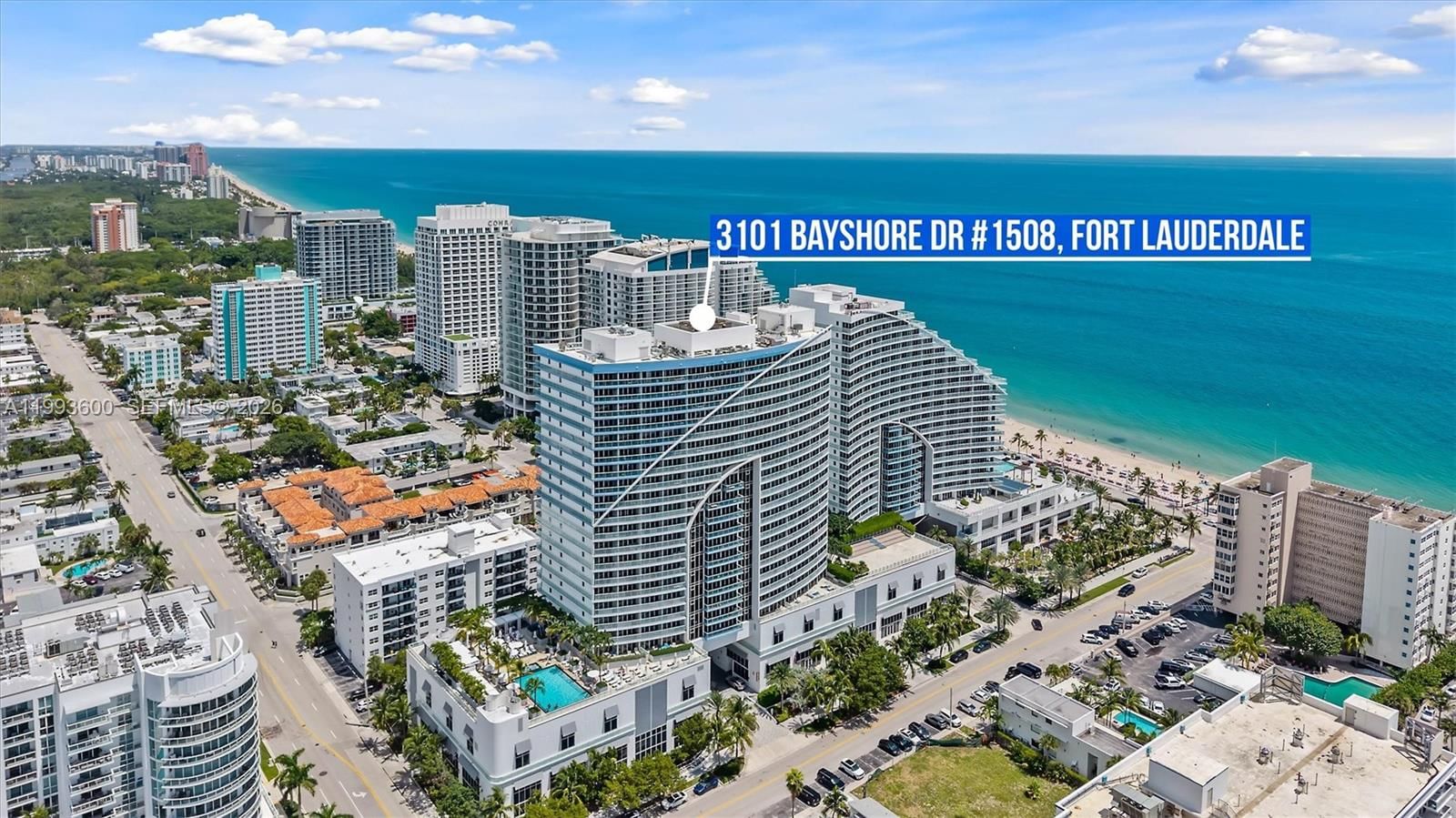 Real estate property located at 3101 Bayshore Dr #1508, Broward, Fort Lauderdale Residence, Fort Lauderdale, FL