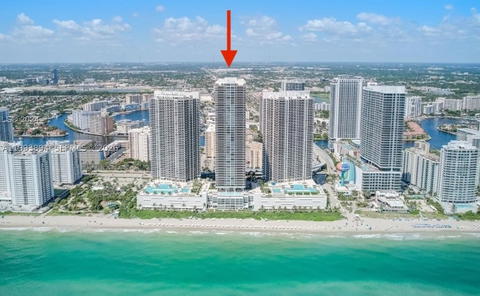 Real estate property located at 1830 Ocean Dr #4505, Broward, Beach Club Two Condo, Hallandale Beach, FL