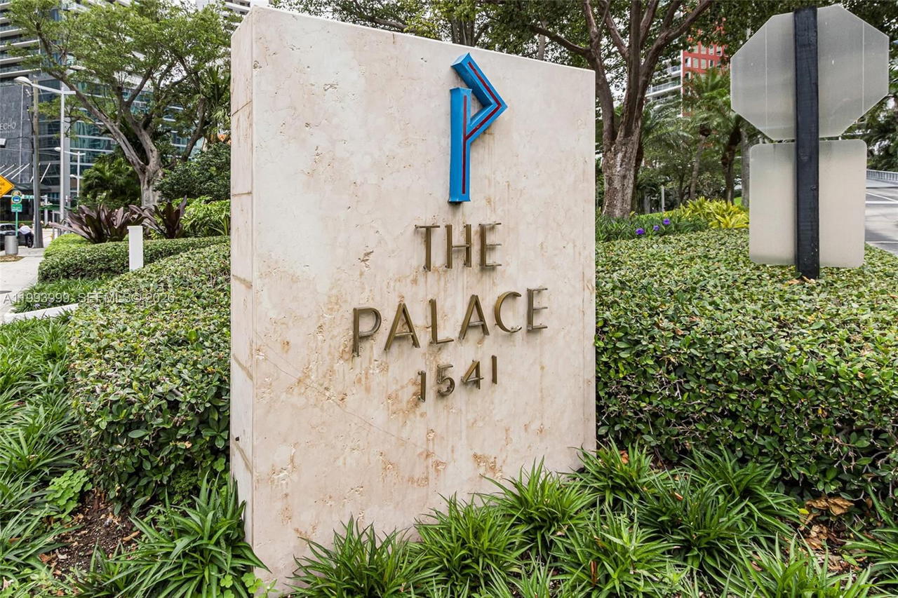 Real estate property located at 1541 Brickell Ave B2904, Miami-dade, The Palace Condo, Miami, FL