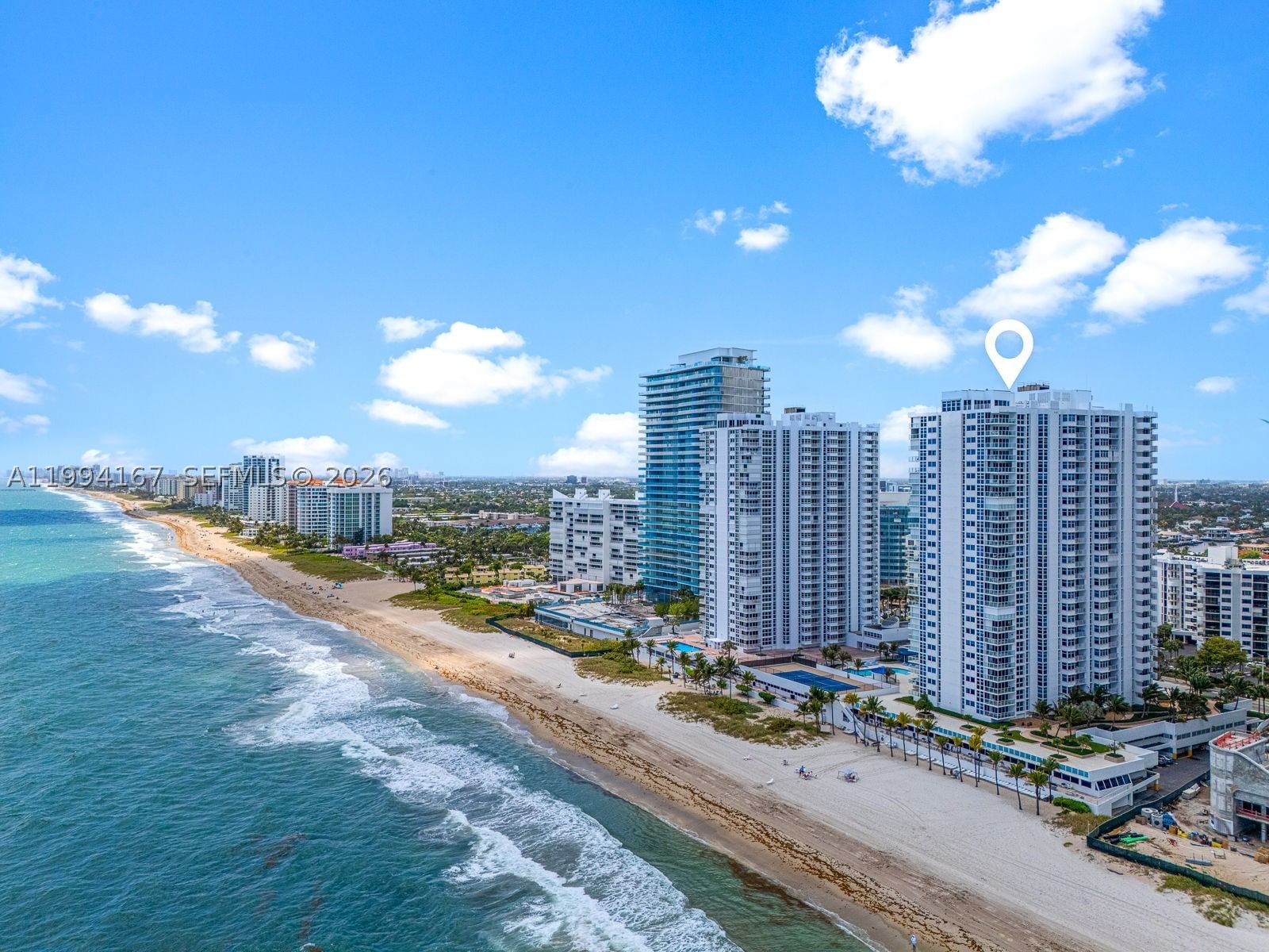 Real estate property located at 1360 Ocean Blvd #1605, Broward, Renaissance Of Pompano Be, Pompano Beach, FL