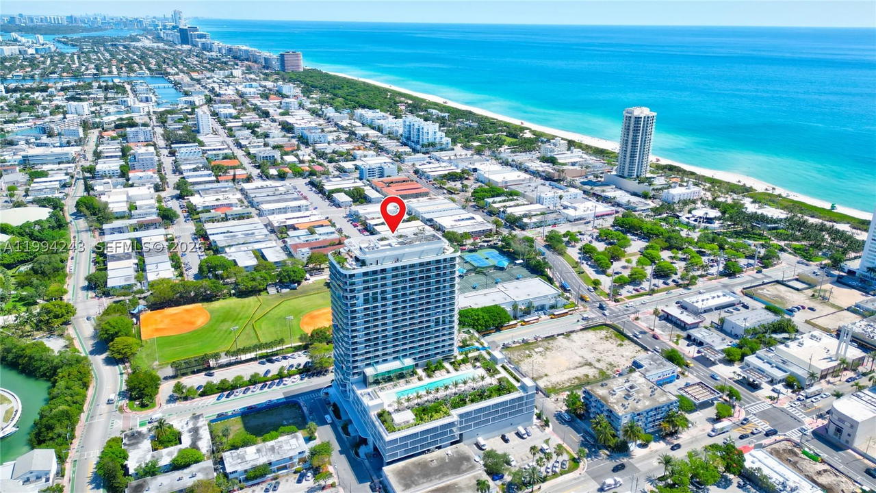 Real estate property located at 580 72nd St #1708, Miami-dade, 72 Park Condo, Miami Beach, FL