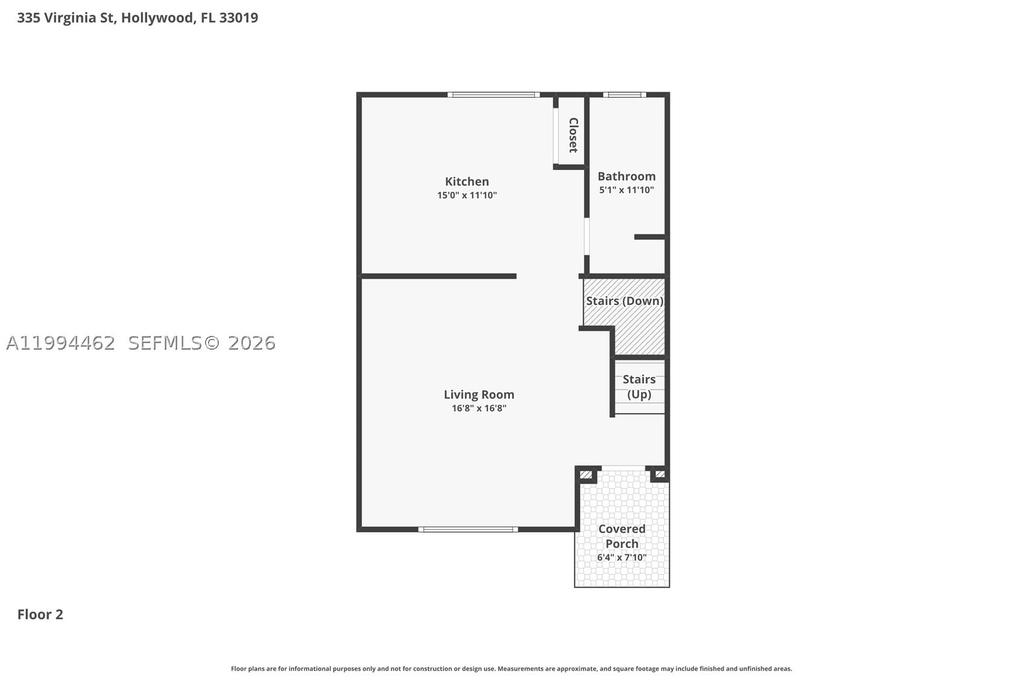 Real estate property located at 335 Virginia St, Broward, Virginia Beach Resort, Hollywood, FL
