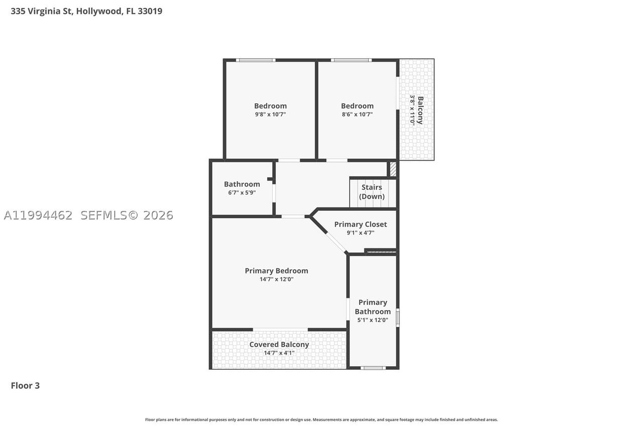 Real estate property located at 335 Virginia St, Broward, Virginia Beach Resort, Hollywood, FL