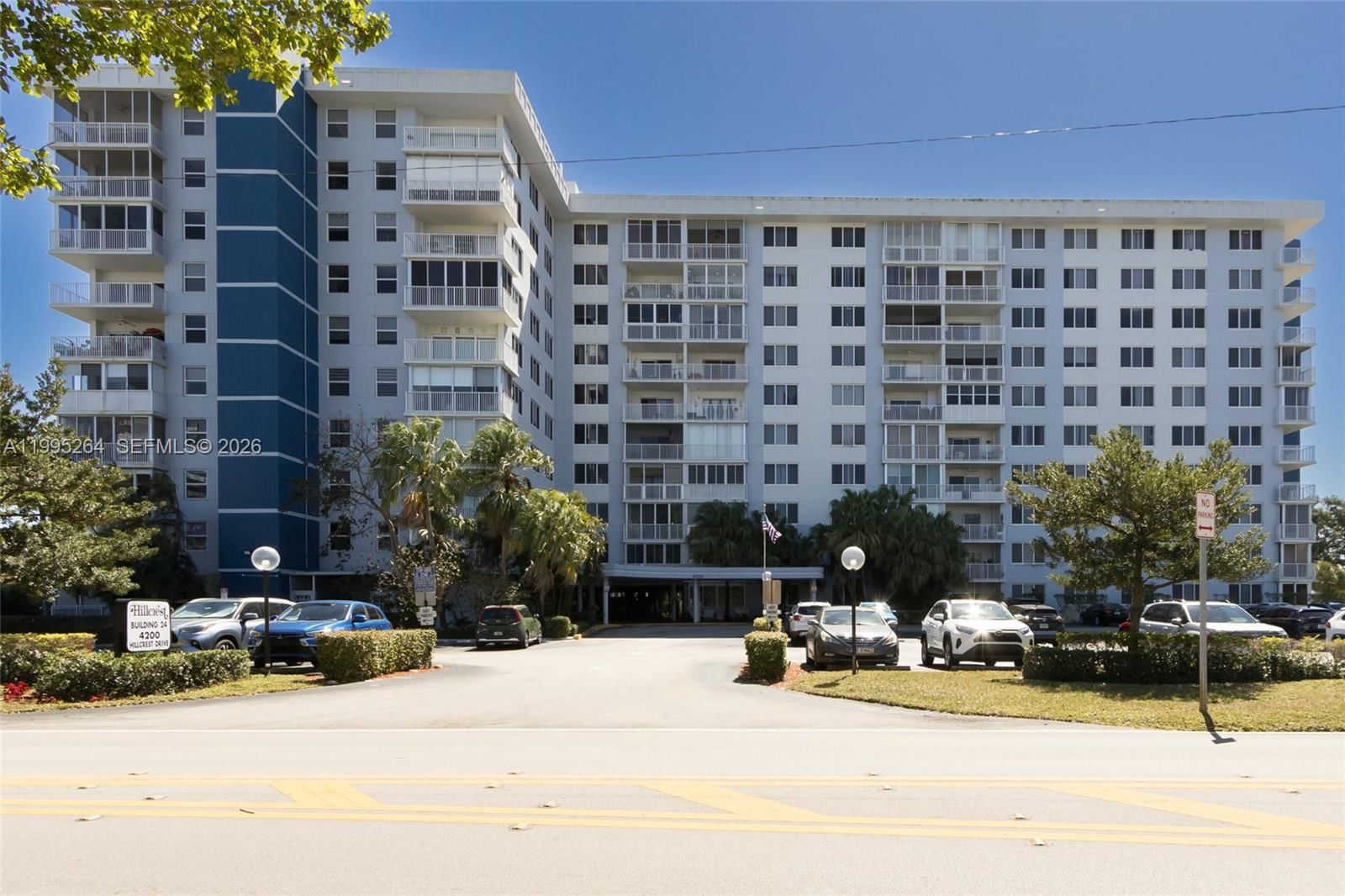 Real estate property located at 4200 Hillcrest Dr #700, Broward, Hillcrest East No 24 Cond, Hollywood, FL