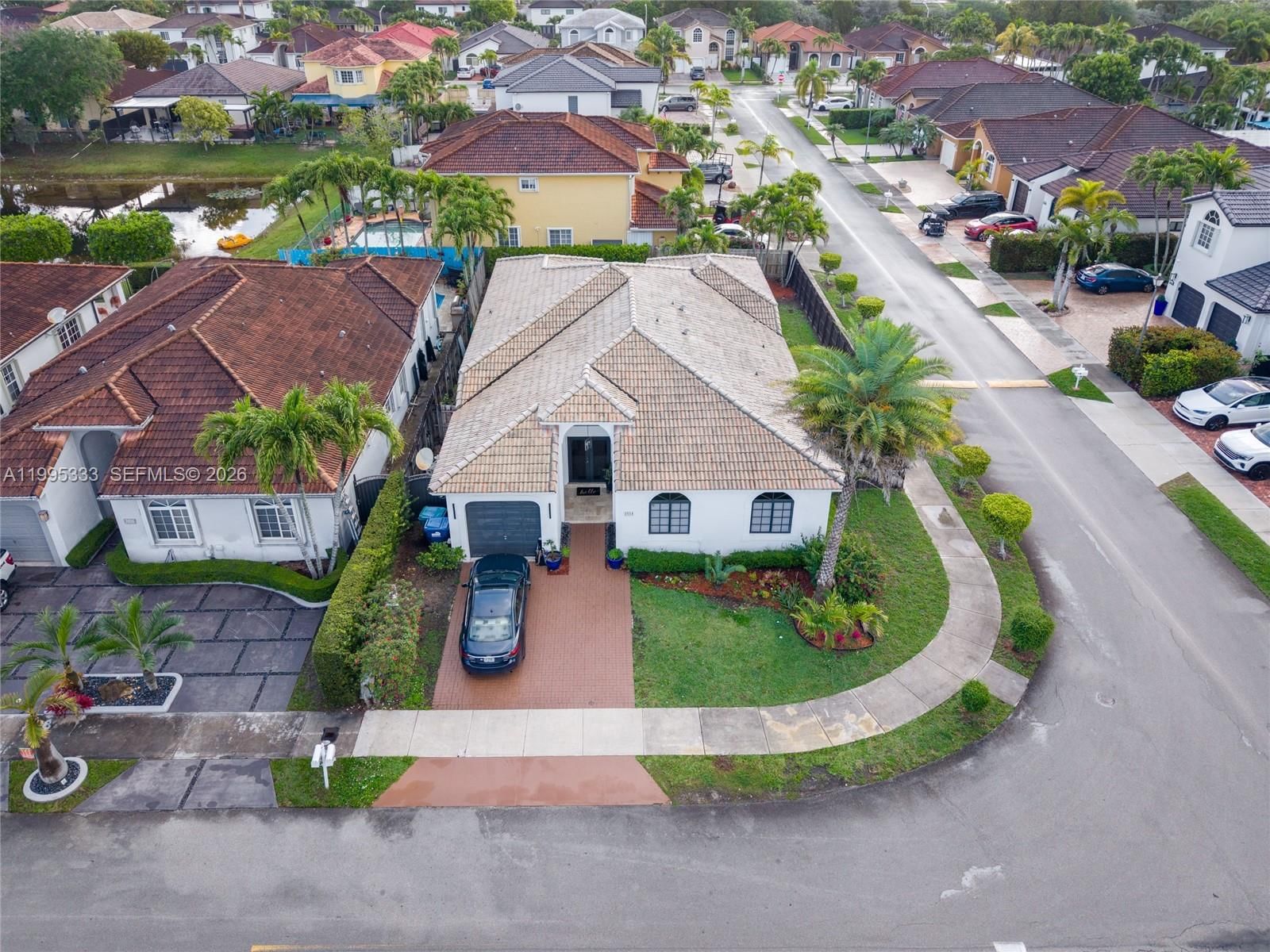 Real estate property located at 3551 152nd Pass, Miami-dade, Bismark Homes At Venezia, Miami, FL