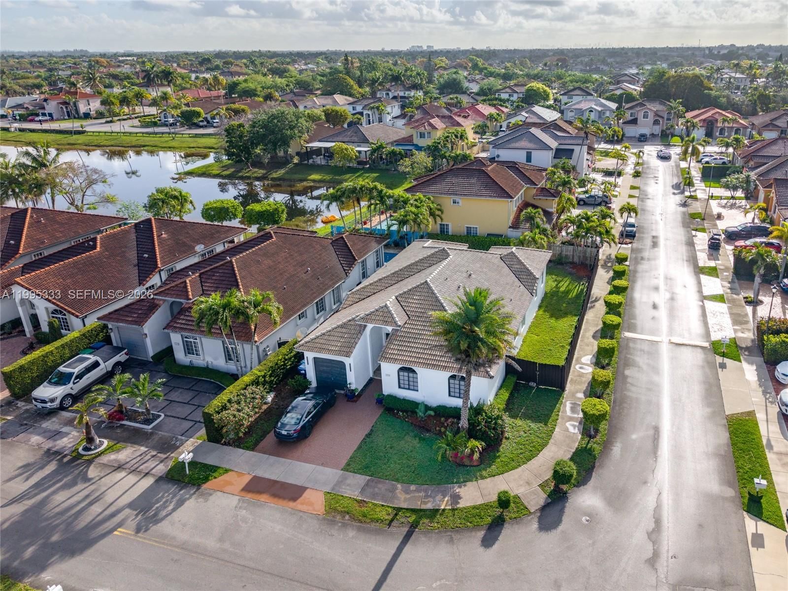 Real estate property located at 3551 152nd Pass, Miami-dade, Bismark Homes At Venezia, Miami, FL