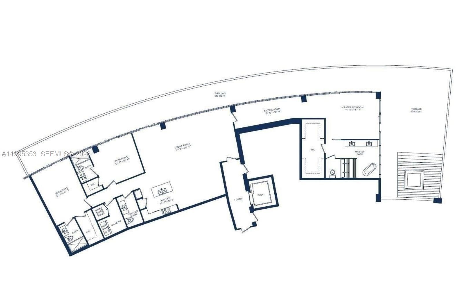 Real estate property located at 2200 Ocean Blvd N804, Broward, 2200 Fort Lauderdale Beac, Fort Lauderdale, FL