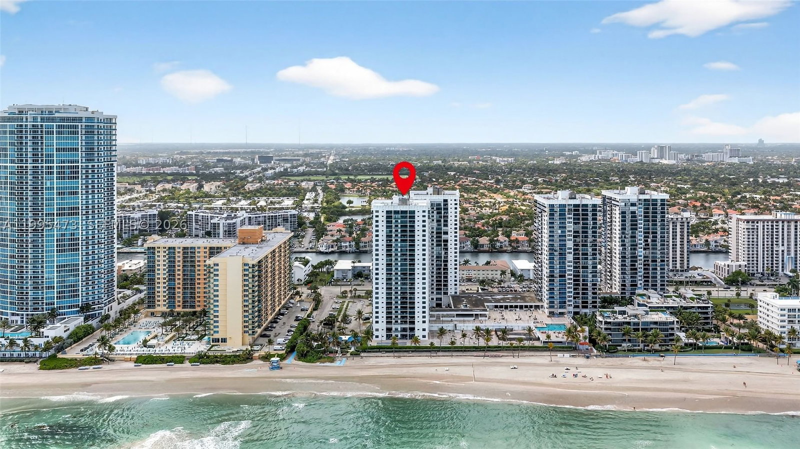 Real estate property located at 2301 Ocean Dr #2302, Broward, Catania Condo, Hollywood, FL