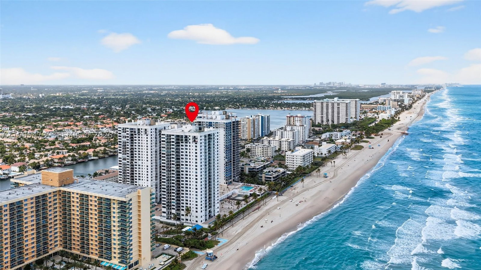 Real estate property located at 2301 Ocean Dr #2302, Broward, Catania Condo, Hollywood, FL