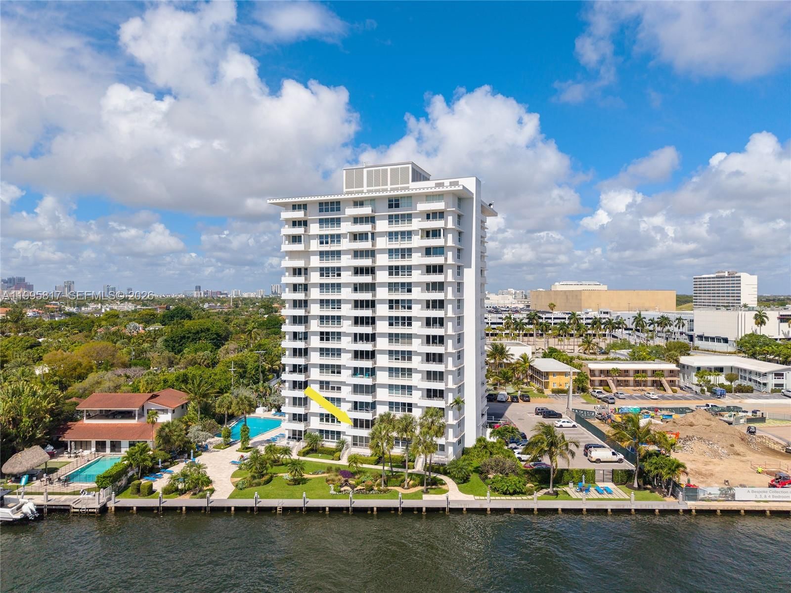 Real estate property located at 888 Intracoastal Dr #2B, Broward, Sunrise Tower Condo, Fort Lauderdale, FL