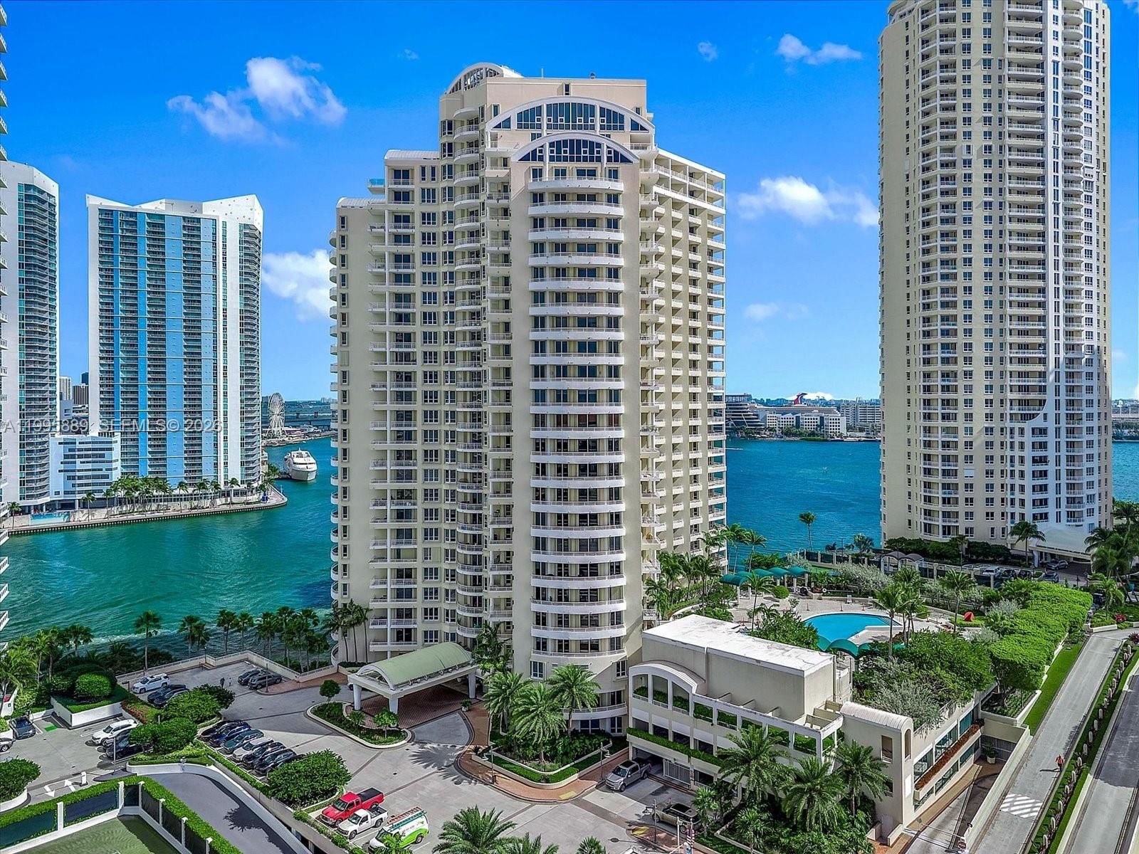 Real estate property located at 888 Brickell Key Dr #2201, Miami-dade, One Tequesta Point Condo, Miami, FL
