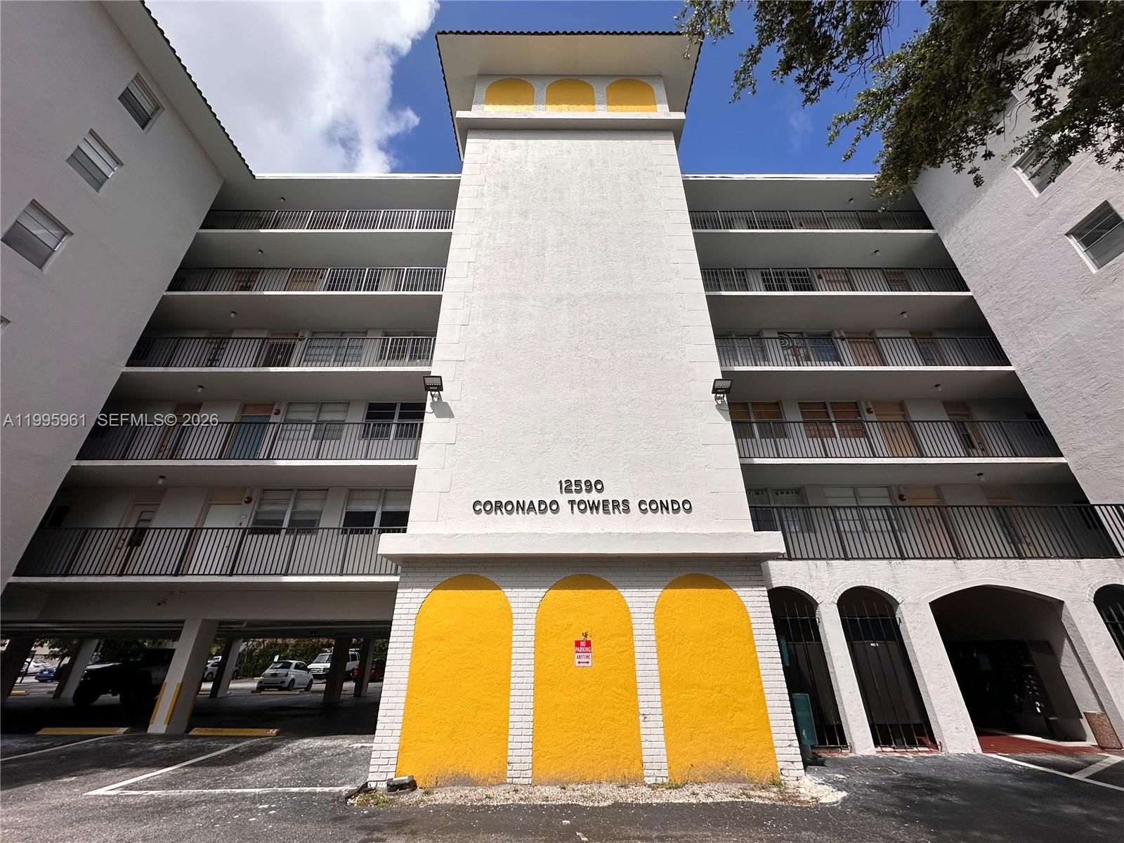 Real estate property located at 12590 16th Ave #608, Miami-dade, 12590 Coronado Towers Con, North Miami, FL