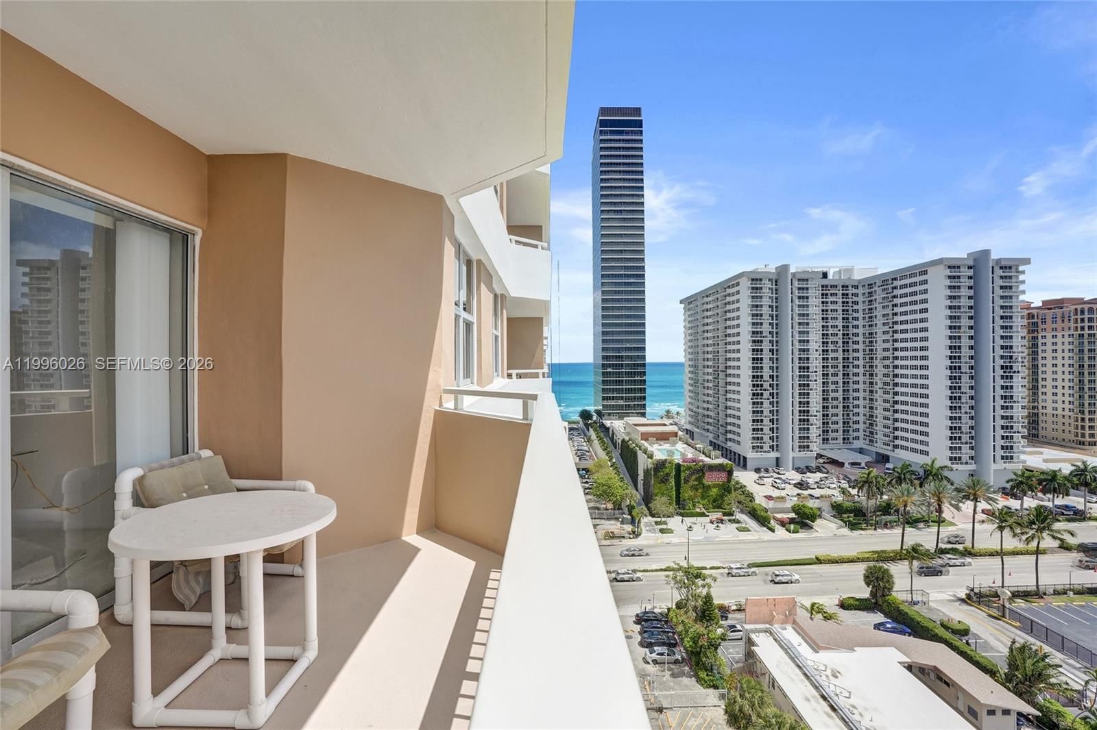 Real estate property located at 1985 Ocean Dr #12A, Broward, Hemispheres Condo, Hallandale Beach, FL