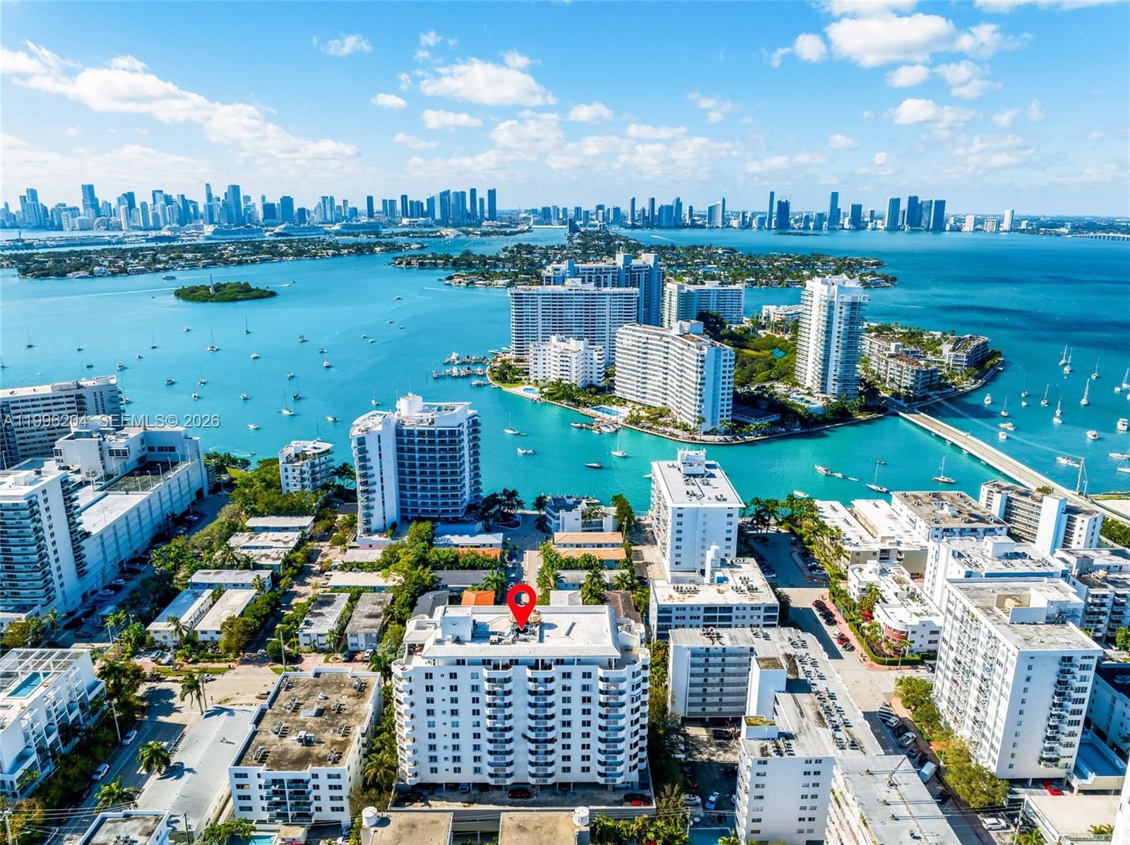 Real estate property located at 1621 Bay Rd #802, Miami-dade, Bayview Plaza Condo, Miami Beach, FL