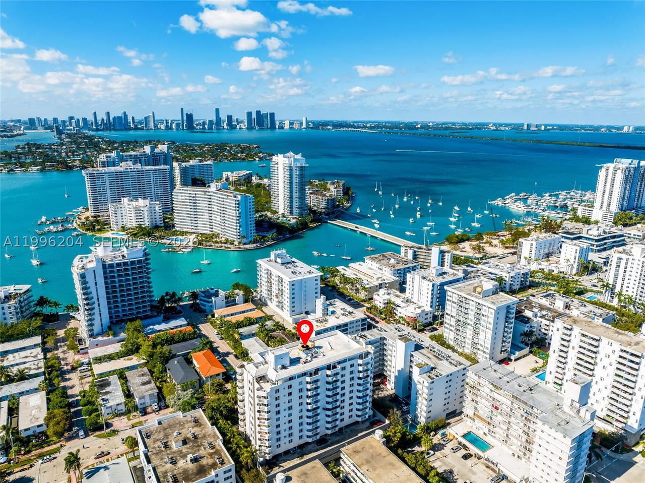 Real estate property located at 1621 Bay Rd #802, Miami-dade, Bayview Plaza Condo, Miami Beach, FL