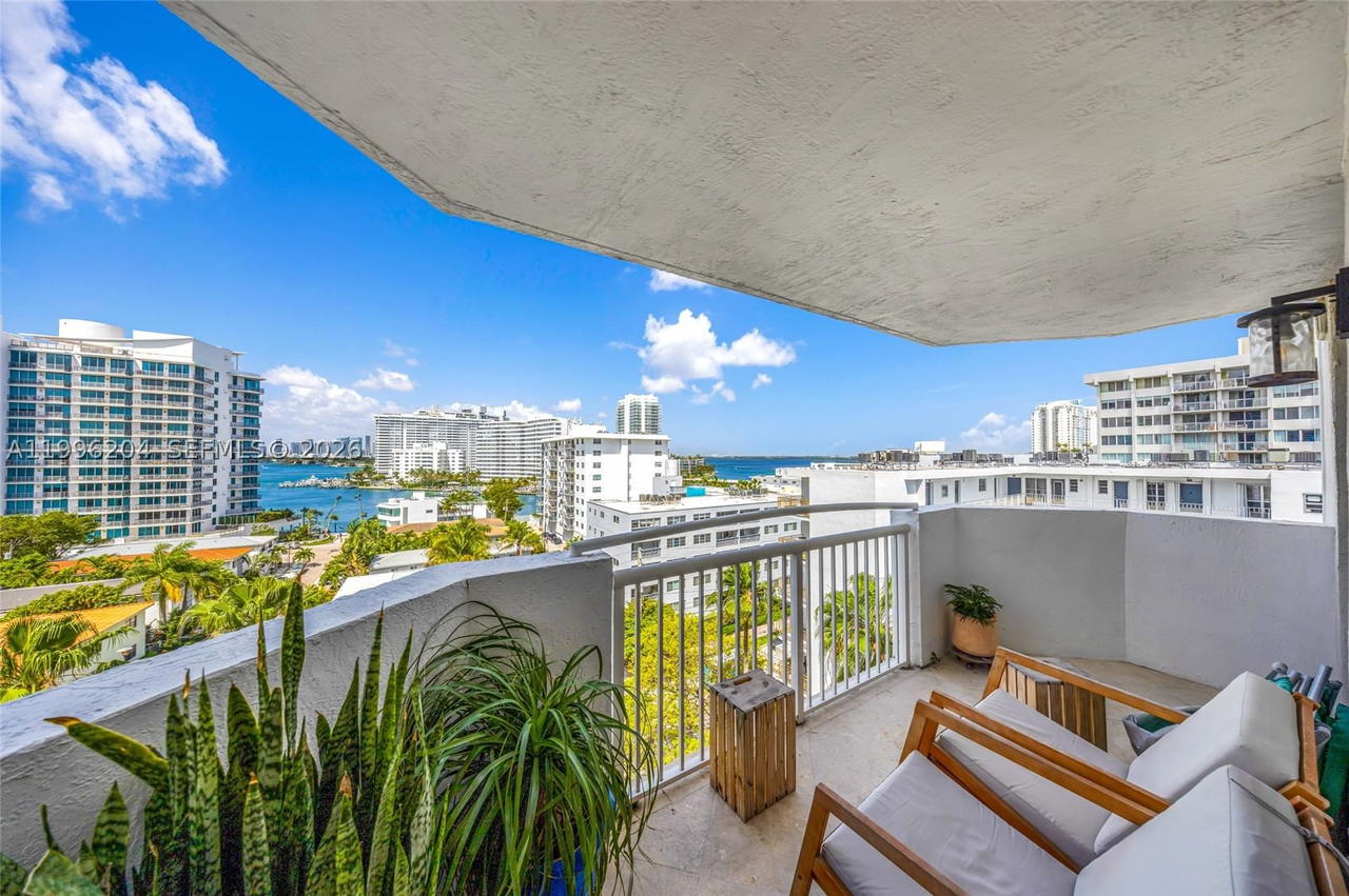 Real estate property located at 1621 Bay Rd #802, Miami-dade, Bayview Plaza Condo, Miami Beach, FL