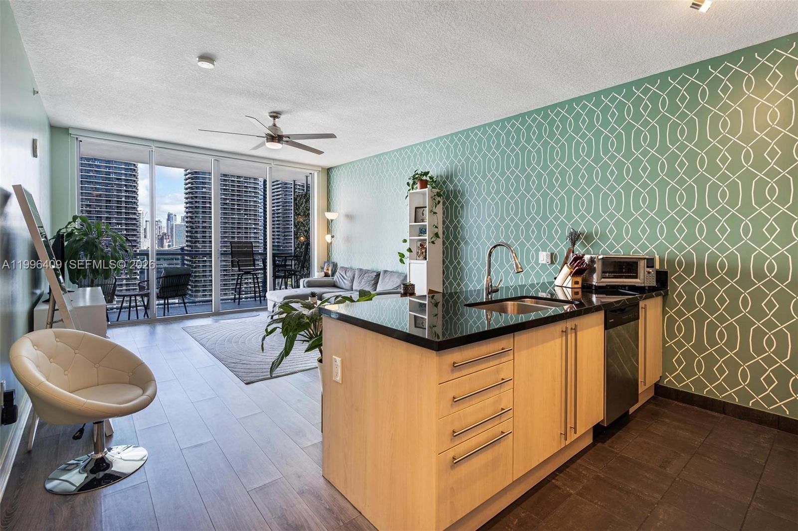 Real estate property located at 1111 1st Ave #2721-N, Miami-dade, The Axis On Brickell Ii C, Miami, FL