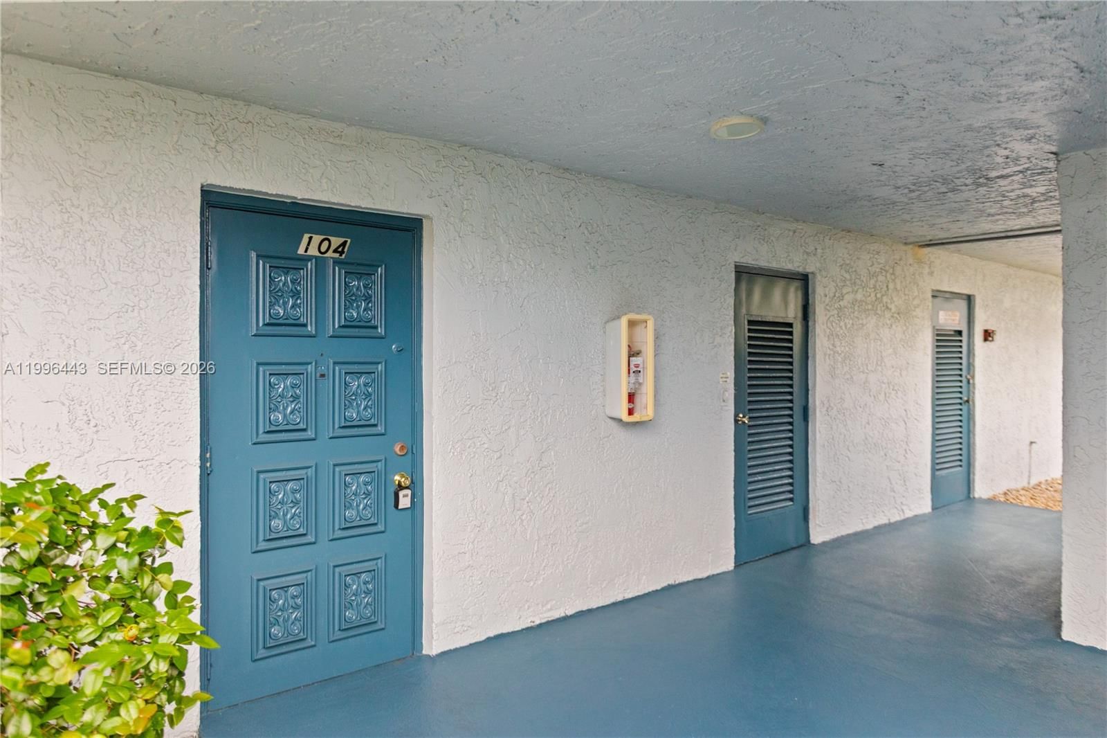 Real estate property located at 7640 18th St #104, Broward, 12b Of Palm Springs 2 Con, Margate, FL