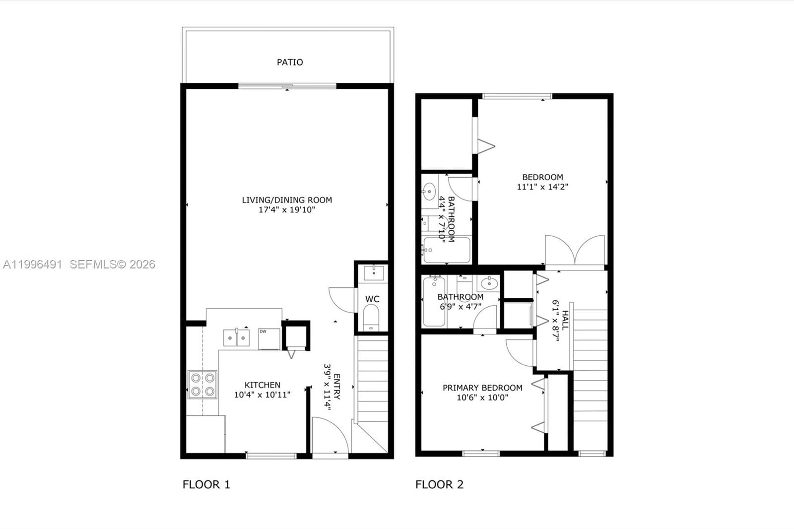 Real estate property located at 11719 11th St, Broward, Pembroke Lakes Section Ei, Pembroke Pines, FL