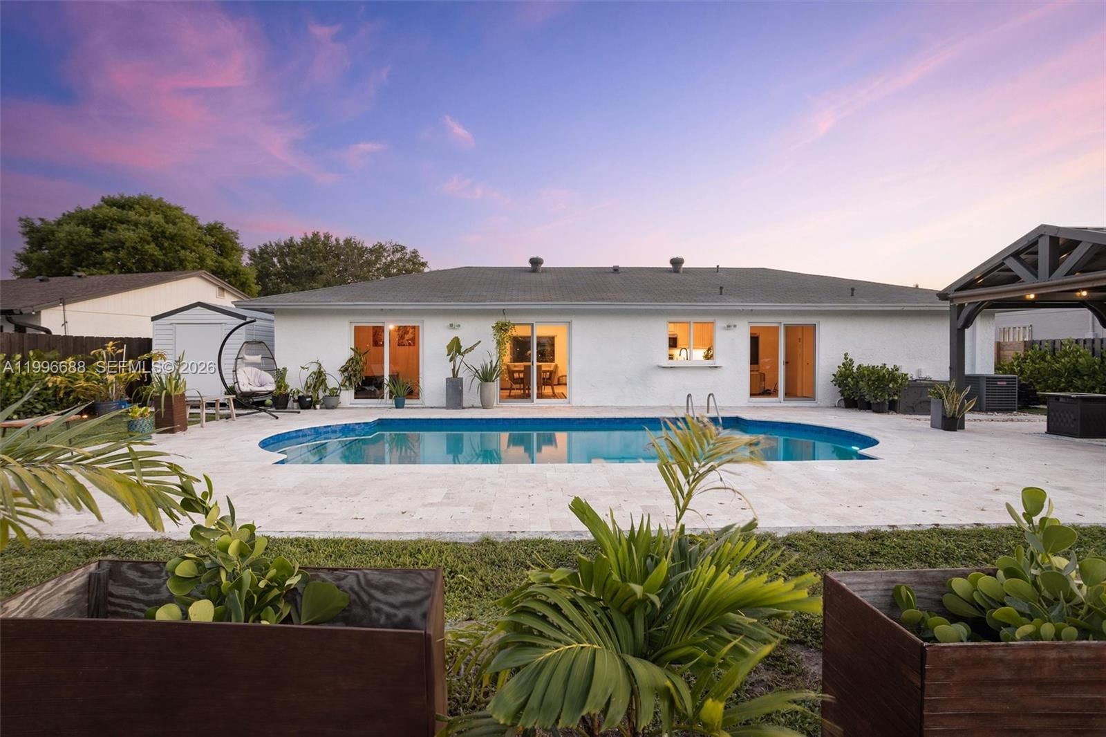 Real estate property located at 12811 9th Pl, Broward, Orange Tree Homes, Davie, FL