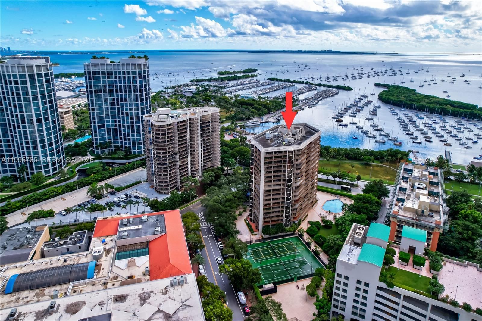 Real estate property located at 2901 Bayshore Dr #16G, Miami-dade, Yacht Harbour Condo, Miami, FL