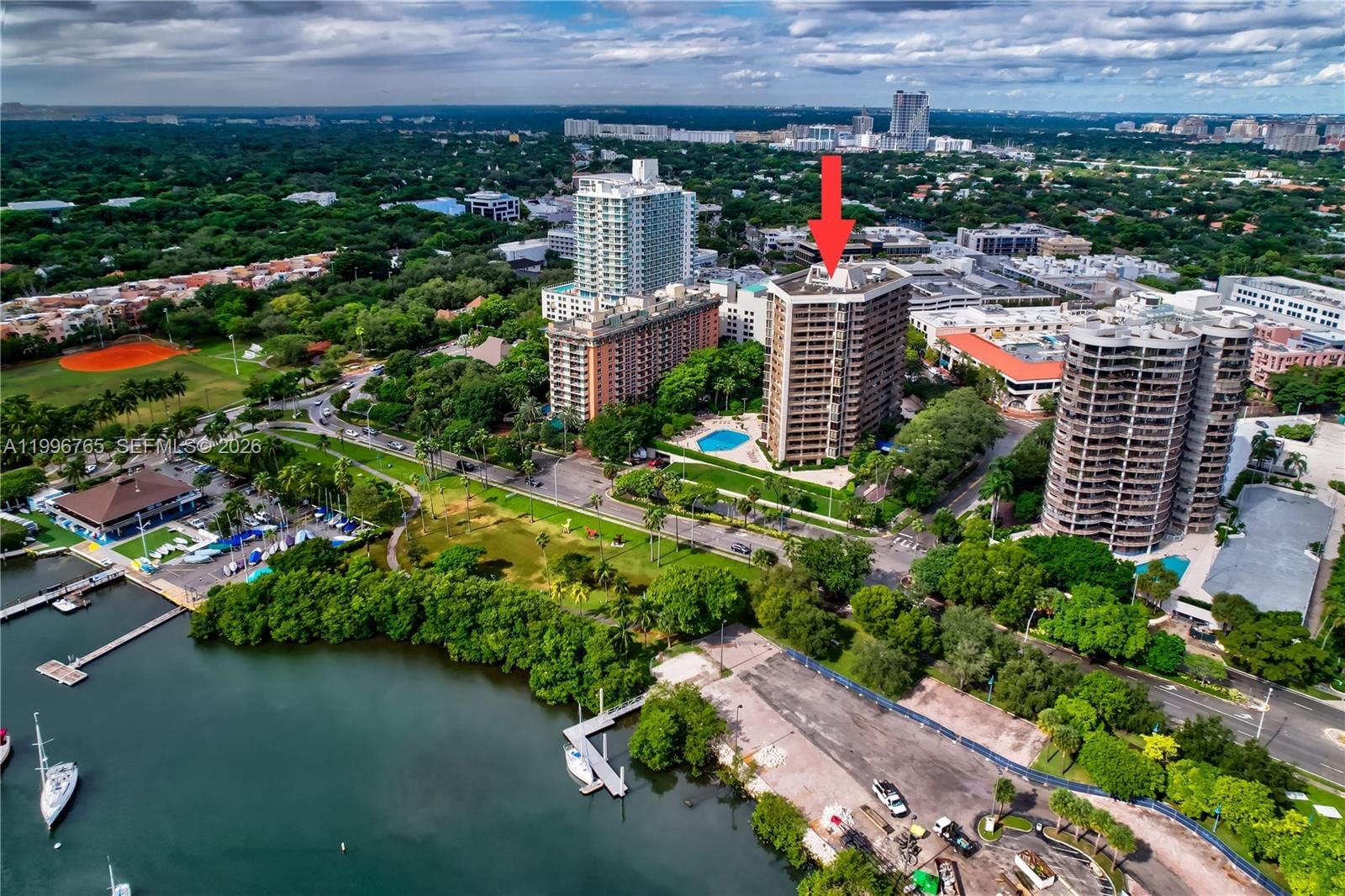 Real estate property located at 2901 Bayshore Dr #16G, Miami-dade, Yacht Harbour Condo, Miami, FL