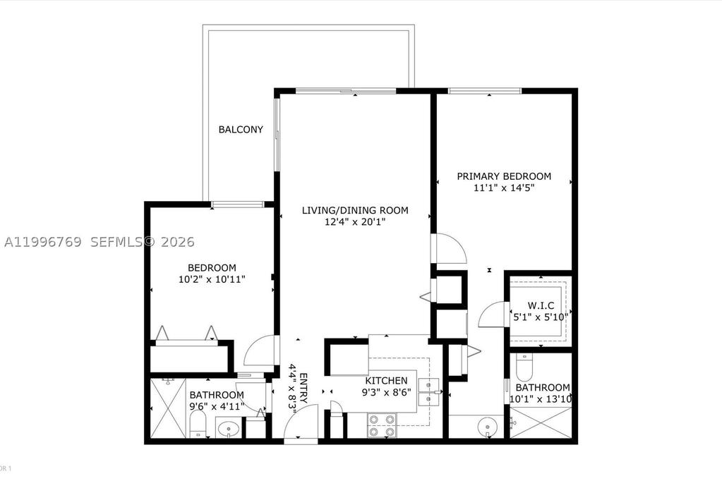 Real estate property located at 995 84th Ave #309, Miami-dade, Westchester Point Condo, Miami, FL