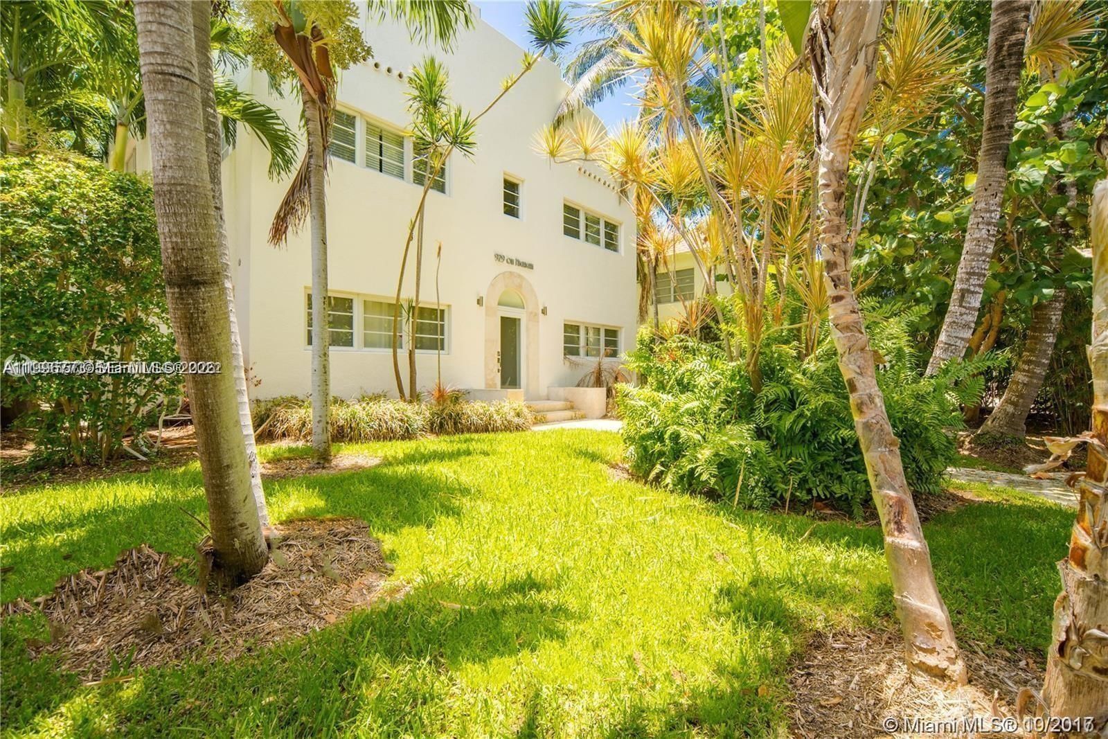 Real estate property located at 929 Michigan Ave #1, Miami-dade, 929 On Michigan Condo, Miami Beach, FL