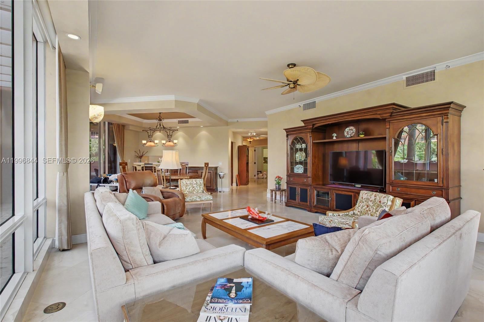 Real estate property located at 60 Edgewater Dr #3G, Miami-dade, The Gables Condo, Coral Gables, FL