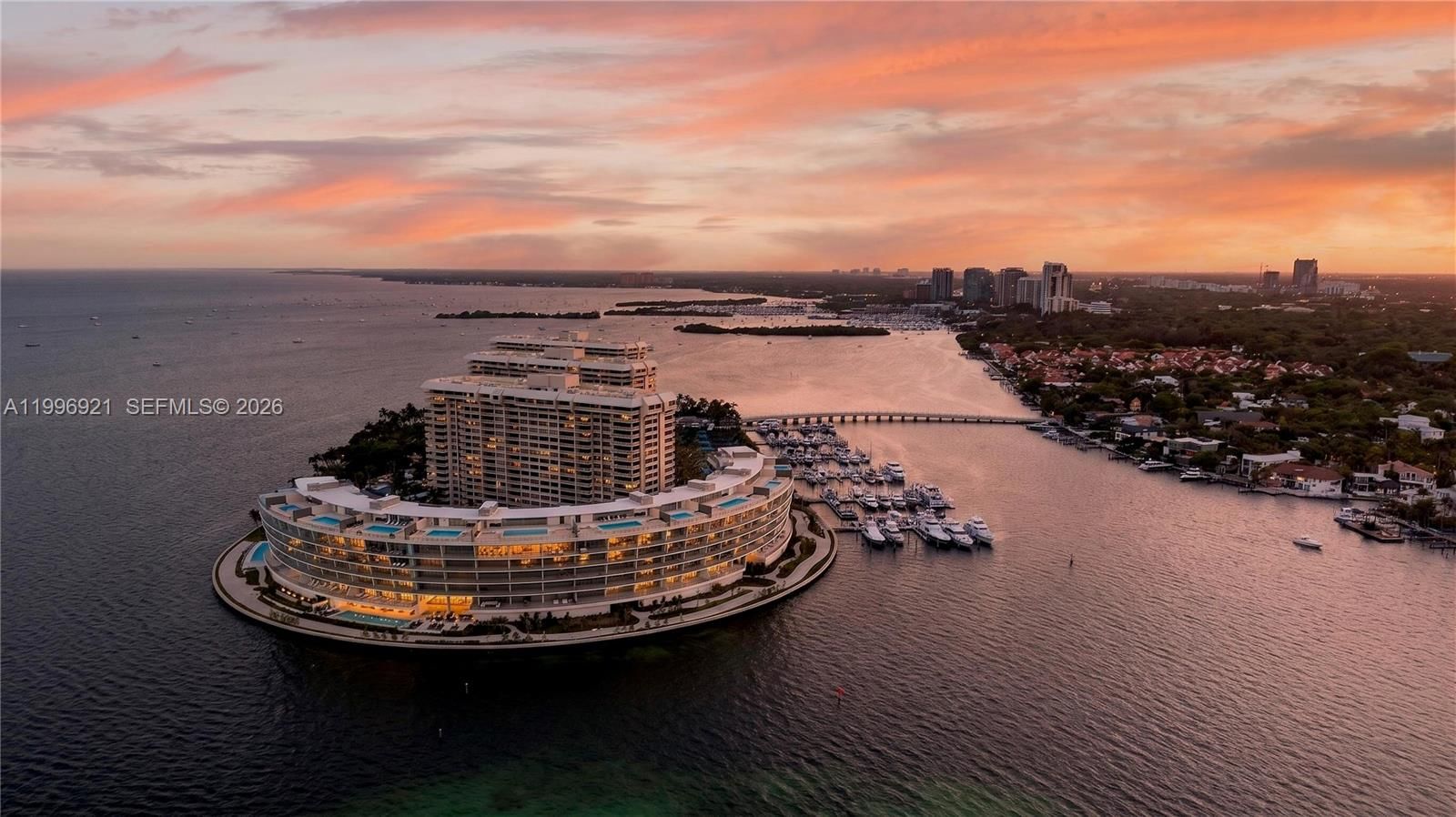 Real estate property located at 4 Grove Isle Dr. #C-9, Miami-dade, Grove Isle Marina, Miami, FL