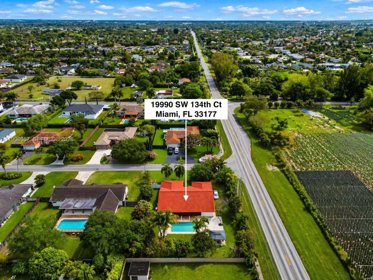 Real estate property located at 19990 134th Ct, Miami-dade, Kristina Estates 1st Addn, Miami, FL